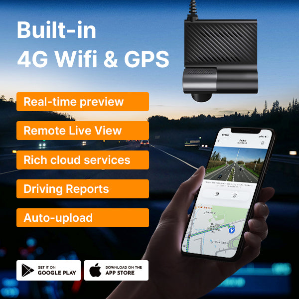 AIplus 4G Cloud Dashcam Driving Recorder & 24/7 Guardian