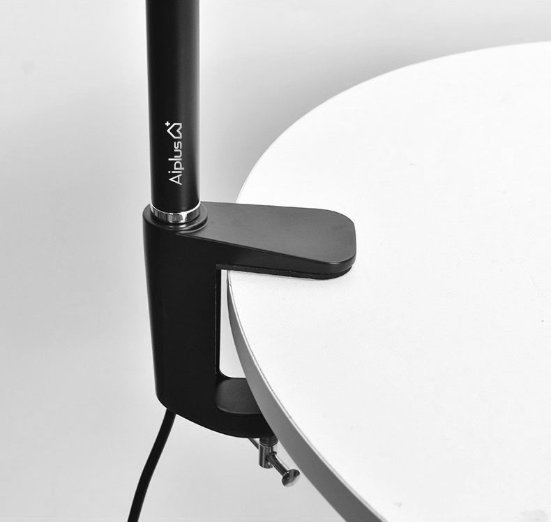 AIPLUS Full-Spectrum LED Desk Clamp Light – Eye-Care, Adjustable, Multi-Functional